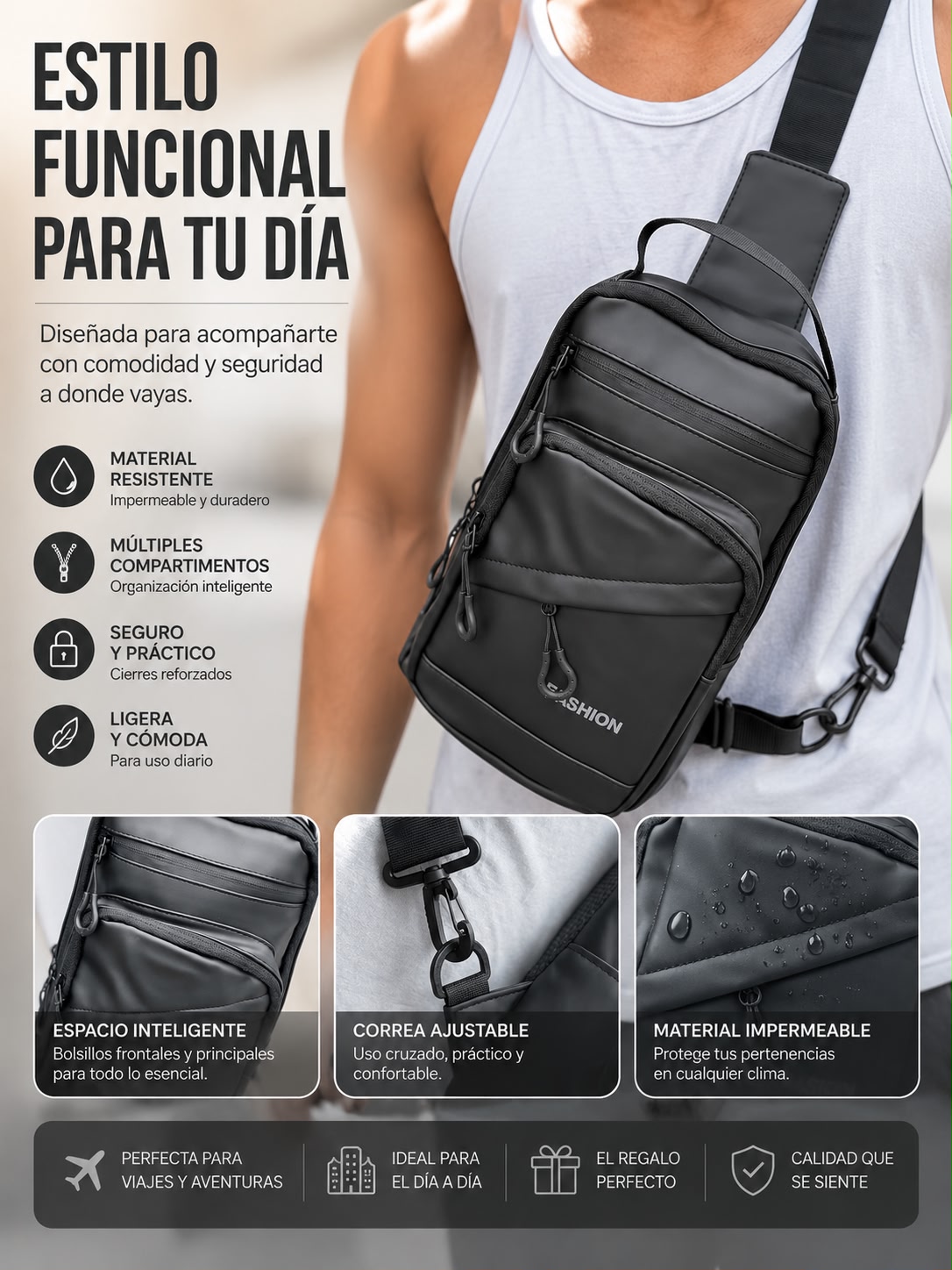 BOLSO FASHION PECHERO -092